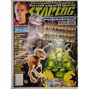 Starlog Magazine August 1993 Issue #193 Dinosaur Special Science Fiction